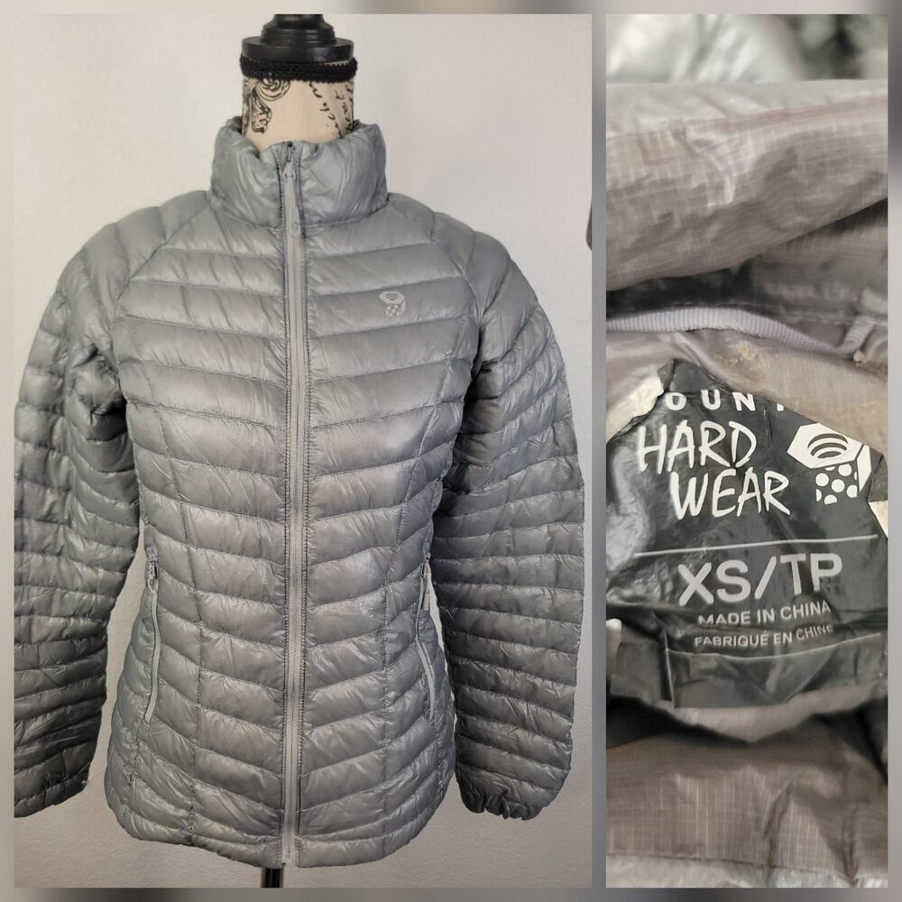 Mountain Hardwear Ghost Whisperer Jacket SZ XS Down Insulated Nikwax 1808881